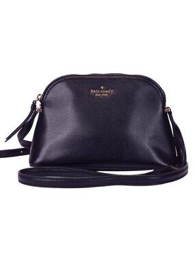 Kate Spade New York Peggy Patterson Drive Black Leather Crossbody